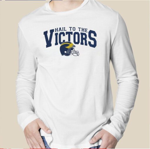 Michigan Wolverines Football Hail To The Victors T-Shirt