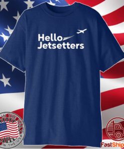 Jeb Brooks Hello Jetsetters T-Shirt