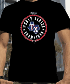 Texas Rangers 2023 World Series Champions Stealing Home T-Shirt