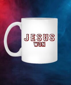 Evan Carter Jesus Won Mug