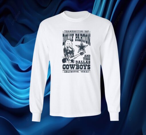 Dolly Parton Dallas Cowboys Long Sleeve Shirt