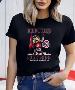 Ohio State Est 1870 Buckeyes Across The Field Buckeye Battle Cry T-Shirt