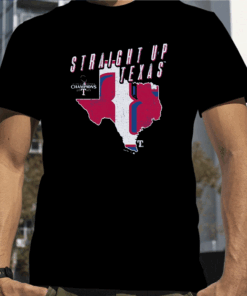 Texas Rangers Majestic Threads 2023 World Series Champions Local State Of Mind T-Shirt