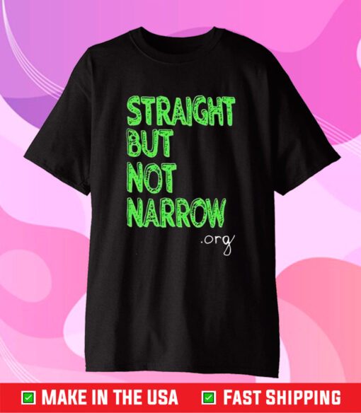 Josh Hutcherson Straight But Not Narrow Org T-Shirt