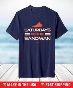 Virginia Tech Saturdays Are For The Sandman T-Shirt