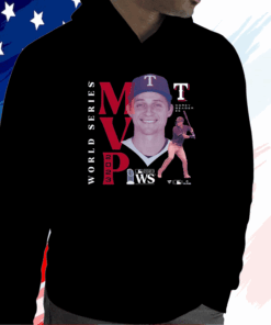 Corey Seager Texas Rangers 2023 World Series Champions Mvp Hoodie Shirt