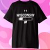 Wisconsin Badgers Red Hockey Gameday Tech Terry T-Shirt