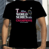 Texas Rangers Fanatics Branded 2023 World Series Champions Locker Room T-Shirt