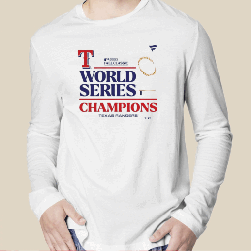 Rangers 2023 World Series Champions Locker Room Unisex Shirt