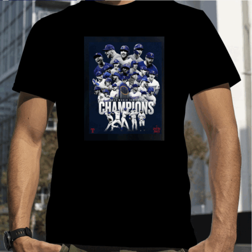 Texas Rangers World Series Champions 2023 T-Shirt