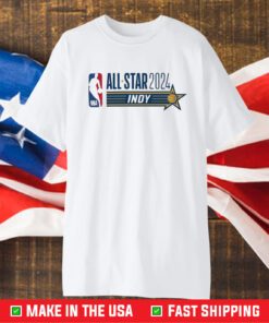 NBA All Star 2024 Game Indianapolis Logo T-Shirt