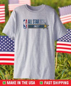 NBA All Star 2024 Game Indianapolis Logo T-Shirt