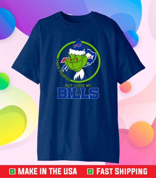 Grnch I Hate People But I Love My Bills T-Shirt