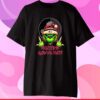 Florida State Seminoles Grinch Santa Middle Finger Haters Gonna Hate T-Shirt