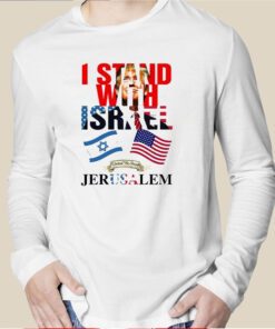 Trump I Stand With Israel Jerusalem TShirt