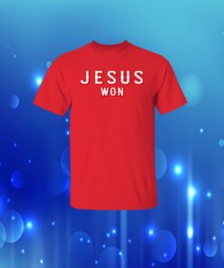 Evan Carter Jesus Won Shirt