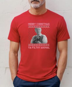 Ya Filthy Animal Tacky Merry Christmas T-Shirt
