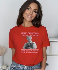 Ya Filthy Animal Tacky Merry Christmas T-Shirt