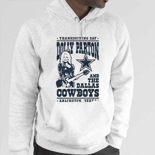 Thanksgiving Day Dolly Parton Dallas Cowboys Arlington Texas Hoodie