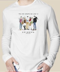 The One Where We Lost A Friends Matthew Perry 1969-2023 Shirt