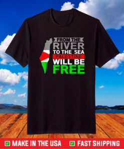 From The River To The Sea Palestine Will Be Free Men T-Shirt