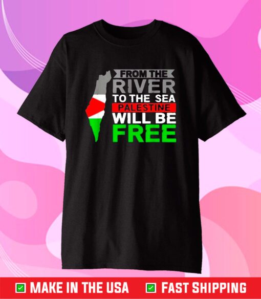 From The River To The Sea Palestine Will Be Free Men T-Shirt