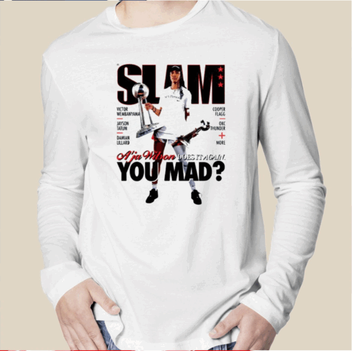 Aja Wilson Does It Again You Mad Shirt