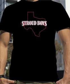 Stroud Boys Texans State Outline T-Shirt