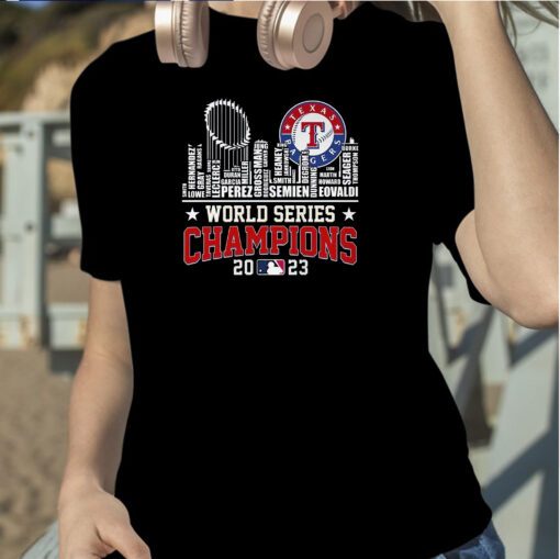 Texas City World Series Champions 2023 Texas Rangers T Shirt