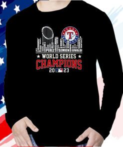 Texas City World Series Champions 2023 Texas Rangers T Shirt