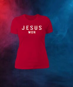 Evan Carter Jesus Won Women T-Shirt