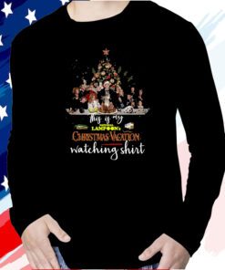 Official This Is My Christmas Vacation Wathching T-Shirt
