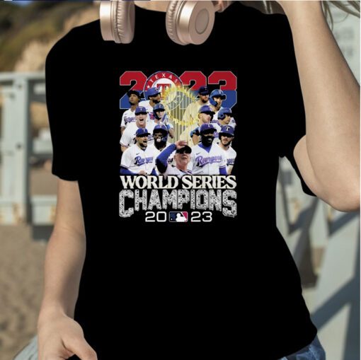World Series Champions 2023 Texas Rangers TShirt