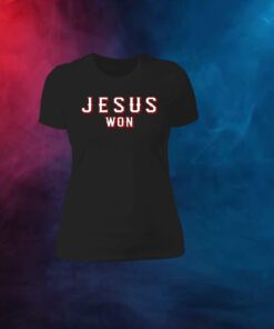 Evan Carter Jesus Won Women T-Shirt