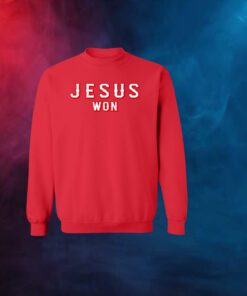 Evan Carter Jesus Won Sweatshirt