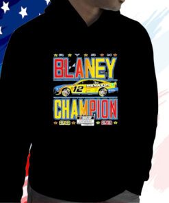 Ryan Blaney 2023 NASCAR Cup Series Champion Trophy Hoodie