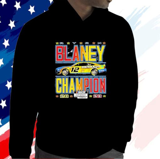 Ryan Blaney 2023 NASCAR Cup Series Champion Trophy Hoodie