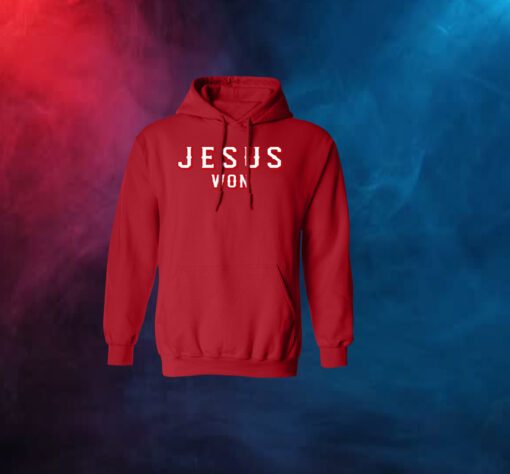 Evan Carter Jesus Won Hoodie