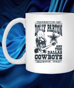 Dolly Parton Dallas Cowboys Mug