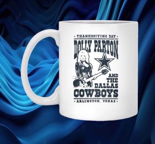 Dolly Parton Dallas Cowboys Mug