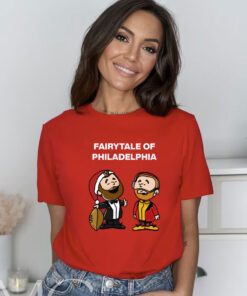 Jason Kelce Travis Kelce Fairytale Of Philadelphia T-Shirt