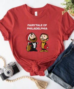 Jason Kelce Travis Kelce Fairytale Of Philadelphia T-Shirt