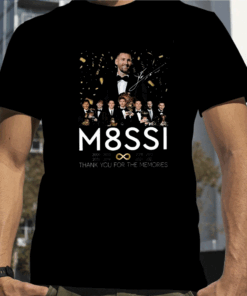 M8SSI Infiniti Eighth Ballon d’Or Thank You For The Memories T-Shirt
