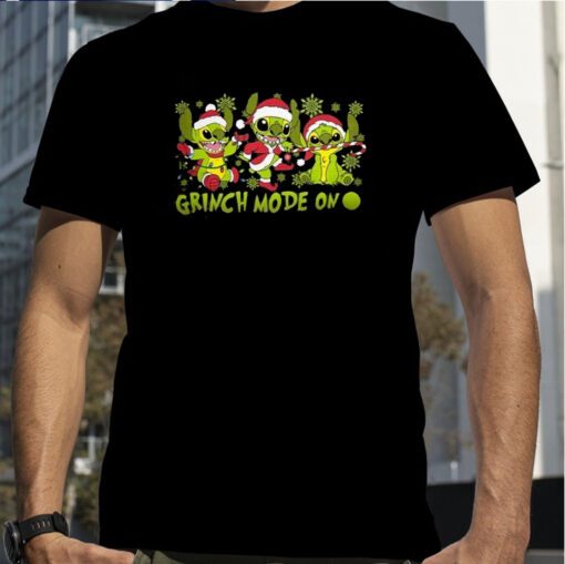 Grinch Mode On Christmas T-Shirt