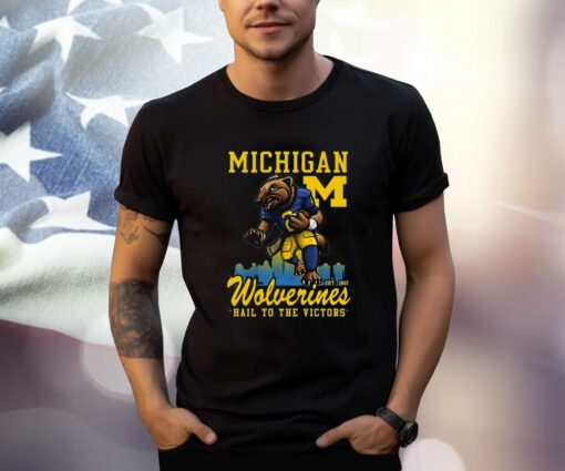 Michigan Wolverines Hail To The Victors T-Shirt