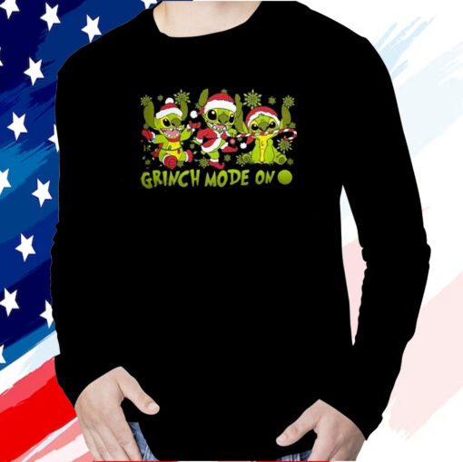 Grinch Mode On Christmas Unisex Shirt