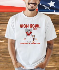 Big Al and Aubie the Tiger Iron Bowl 2023 Throwdown At Jordan-Hare shirt