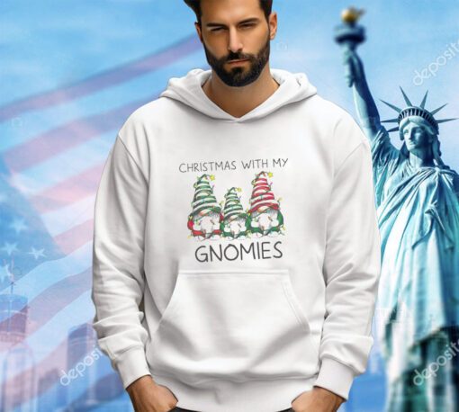 Christmas with my Gnomies lights shirt