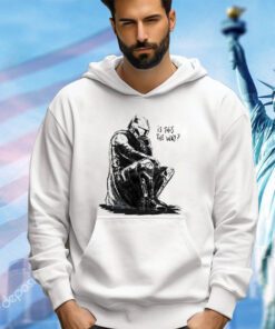 Din Djarin The Thinker sculpture is this the way shirt