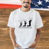 Evolution of superstition dear bunny easter dear santa dear God shirt